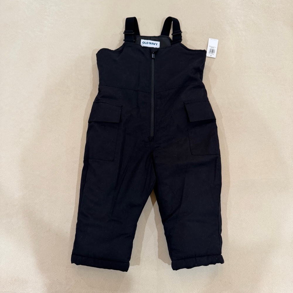 Old Navy Kids Black Overalls